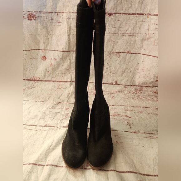 Fiorentini + Baker Suede Knee High Boots Size 40 - Picture 3 of 5